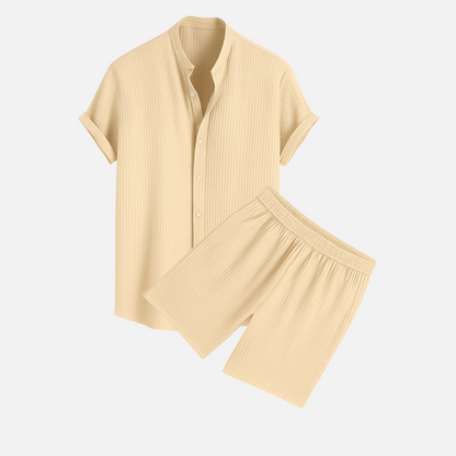 Conjunto de camisa y pantalón corto Riviera Summer