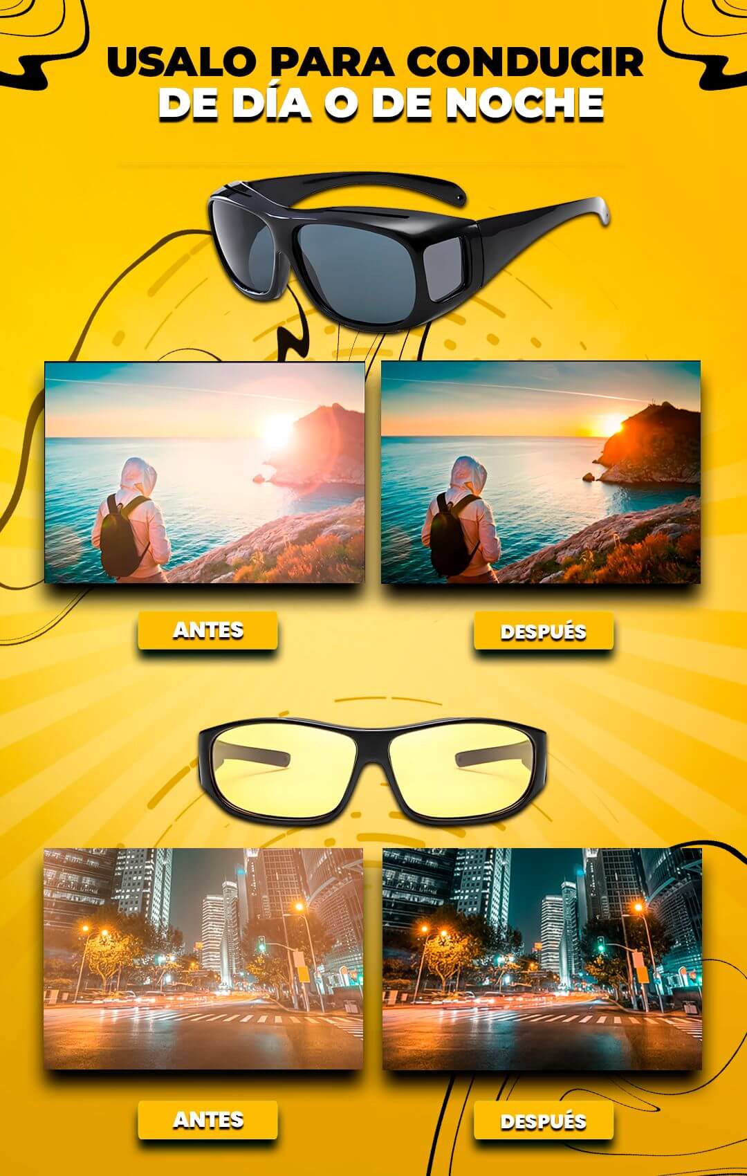 GAFAS DE CONDUCCION / VISION NOCTURNA 2026