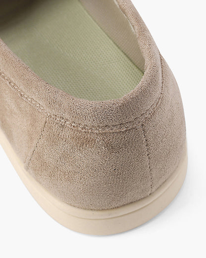 Mocasines de gamuza