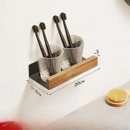 Estante de baño sin perforaciones OakSteel