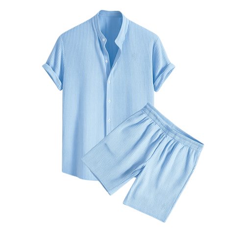 Conjunto de camisa y pantalón corto Riviera Summer