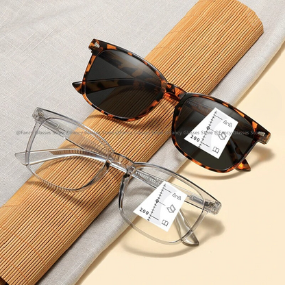 Gafas multifocales de visión parasol