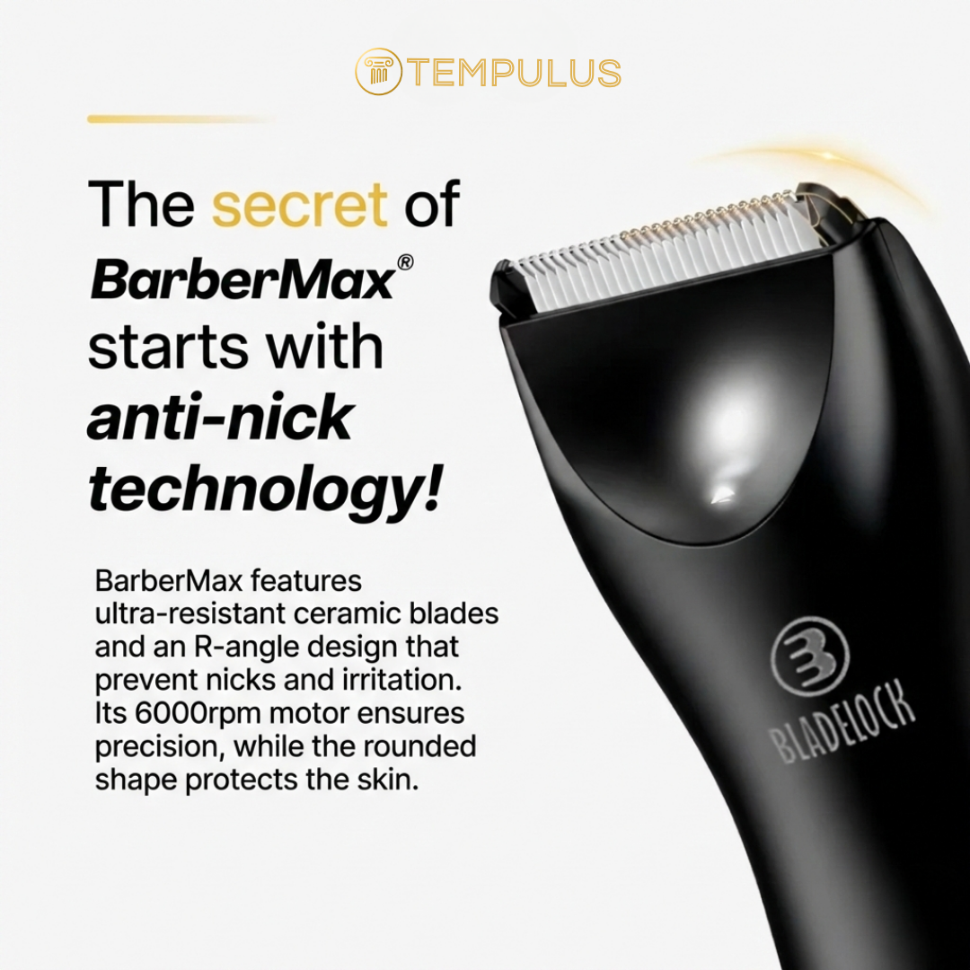 BarberMax® – Tondeuse intime professionnelle