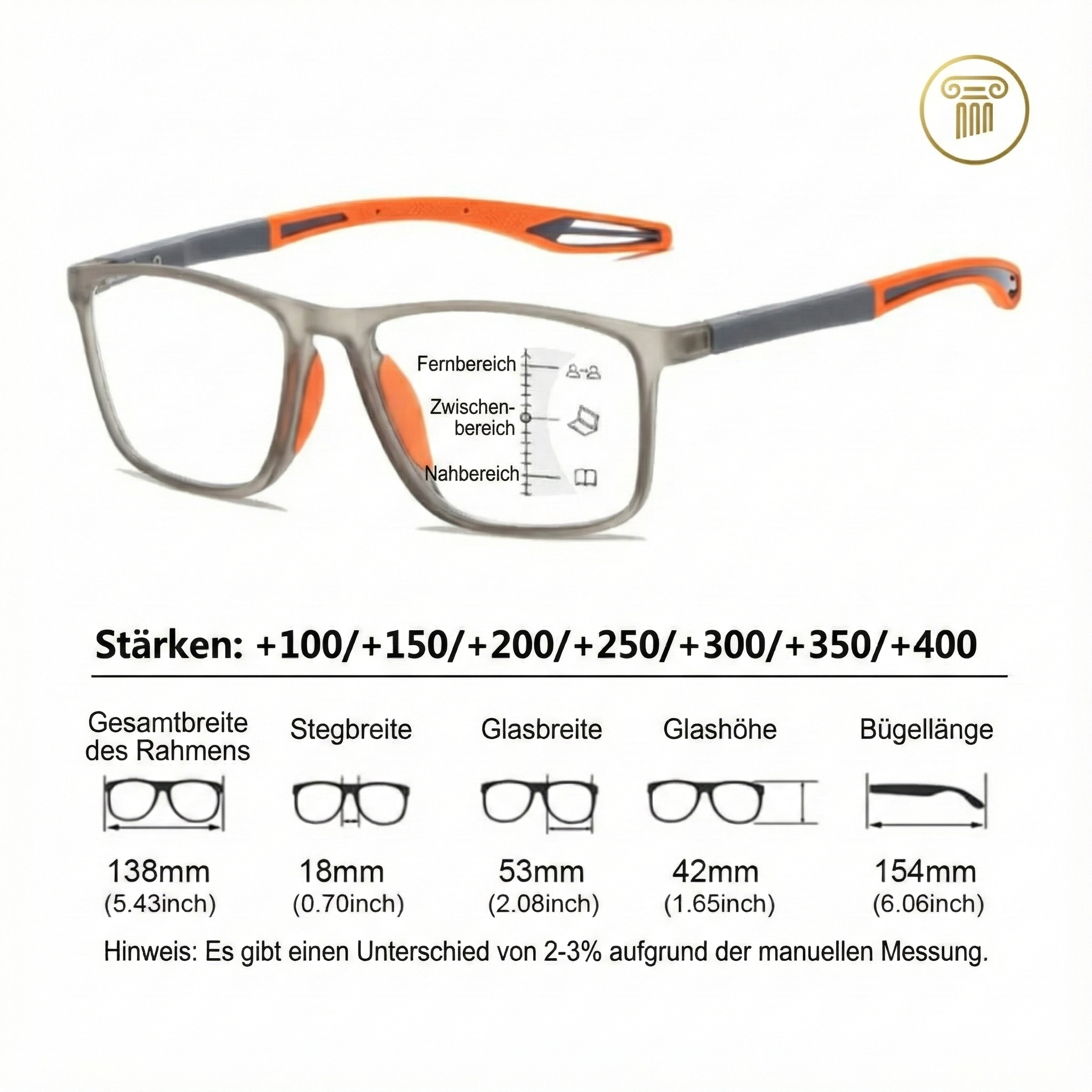 Gafas VariSync™ de lectura progresivas adaptables + Regalo (Tecnología adaptable)