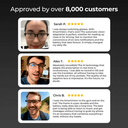 Gafas adaptables con IA SmartVision™