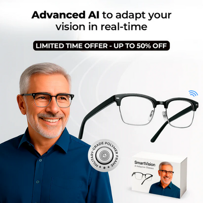 Lunettes adaptatives SmartVision™ optimisées par l'IA