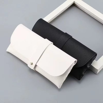 Estuche de Gafas Clásico de Cuero – Elegante y Duradero