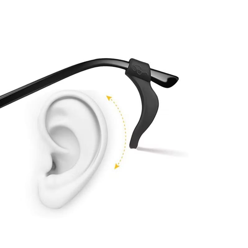Crochets d'oreille GripFit – Soutien antidérapant pour lunettes