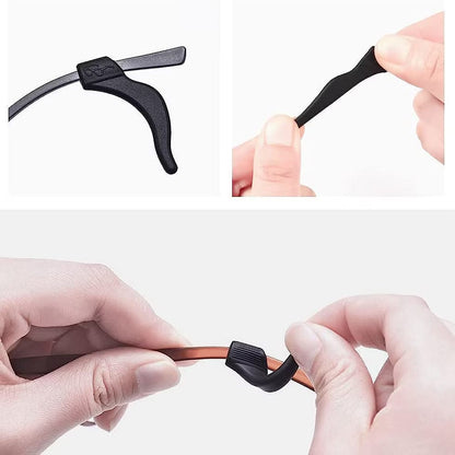 Crochets d'oreille GripFit – Soutien antidérapant pour lunettes