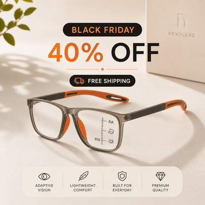 Gafas Nexolens™ de Enfoque Adaptativo + Regalo Premium [Tecnología de Doble Visión]