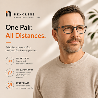 Gafas Nexolens™ de Enfoque Adaptativo + Regalo Premium [Tecnología de Doble Visión]