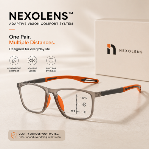 Gafas Nexolens™ de Enfoque Adaptativo + Regalo Premium [Tecnología de Doble Visión]